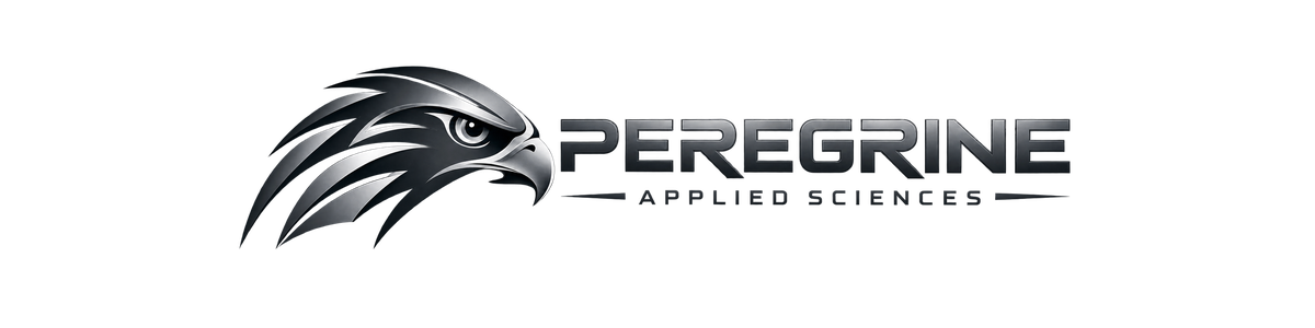 Peregrine Applied Sciences horizontal logo